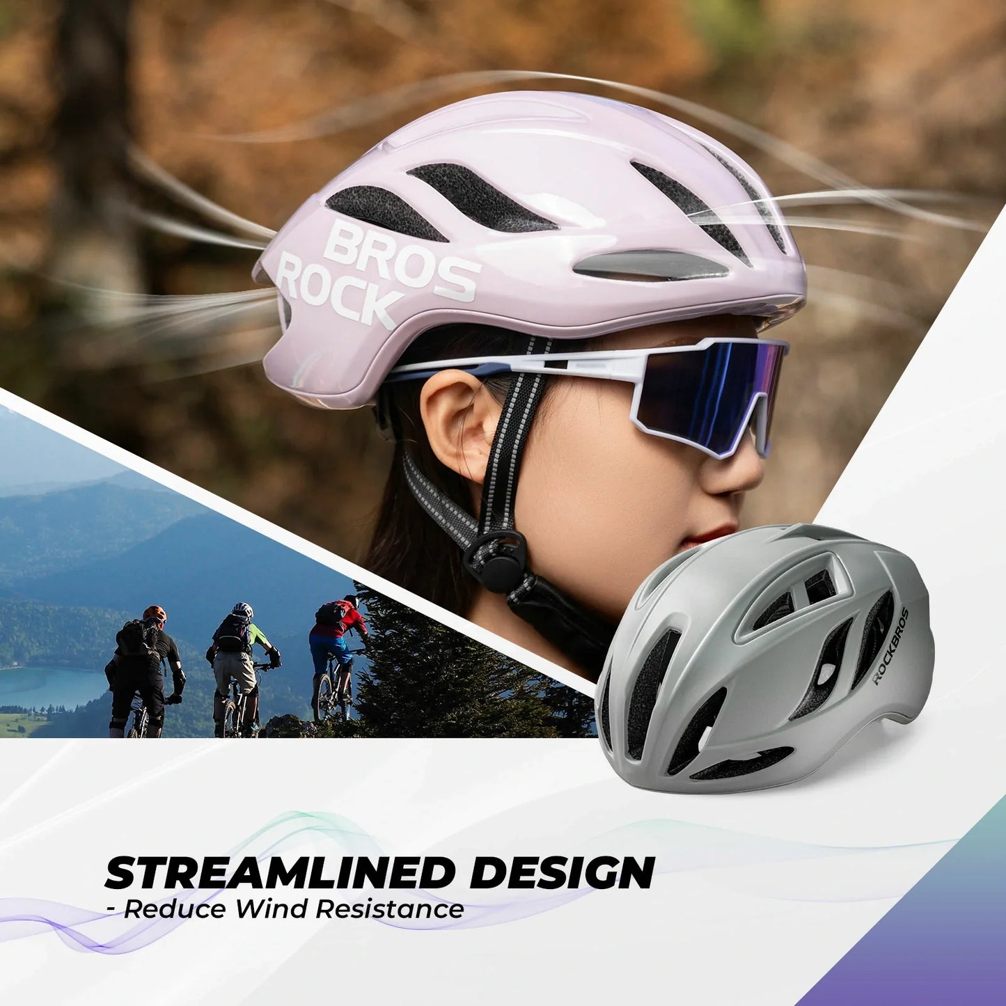 ROCKBROS Ultra-Light Bike Helmet Maximum Protection Ultimate Comfort