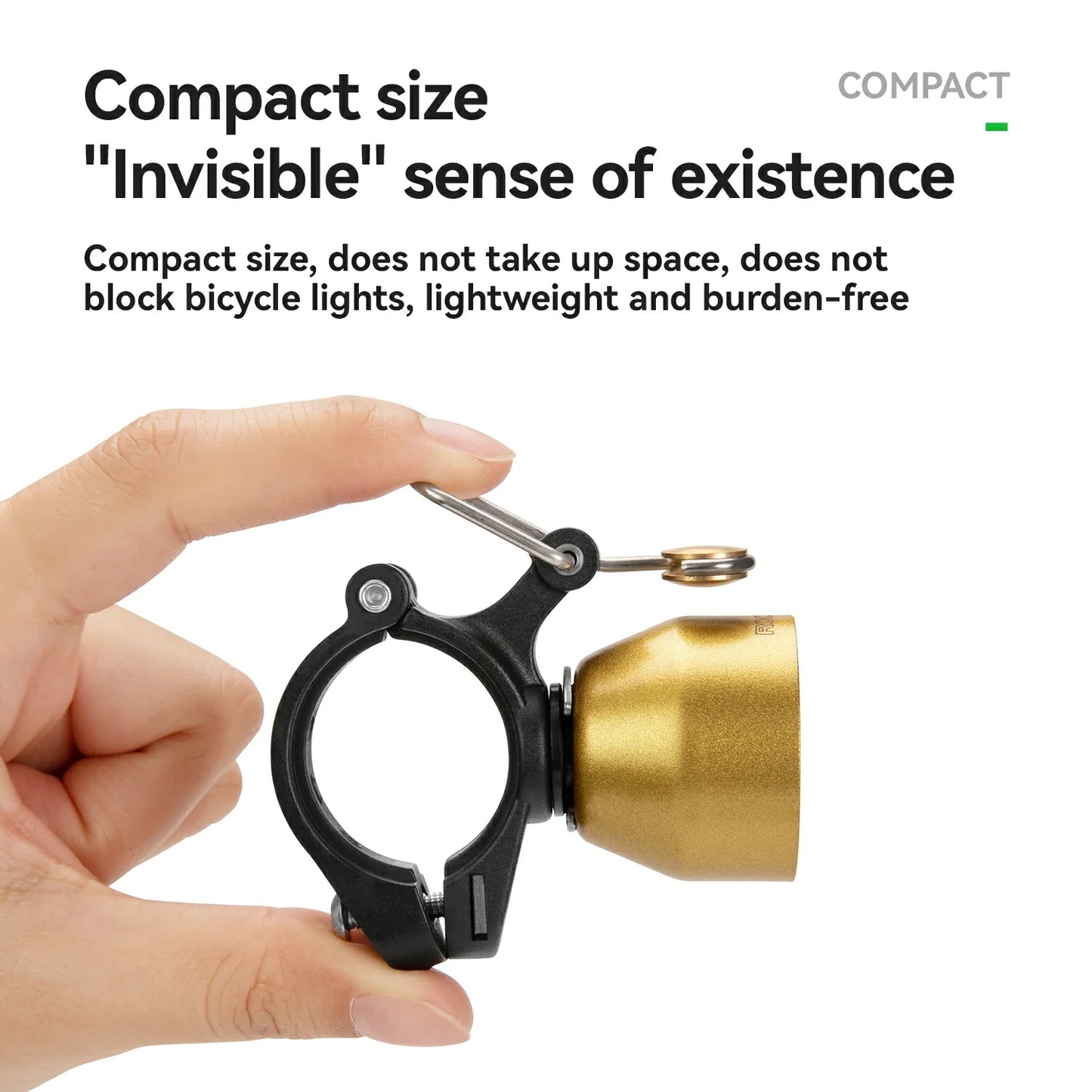 Vintage Trophy-Shaped Copper Alloy Bell