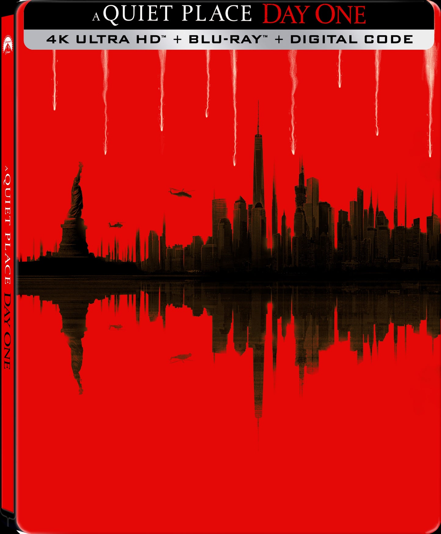 A Quiet Place: Day One - Steelbook [4K Ultra HD + Blu-ray + Digital]