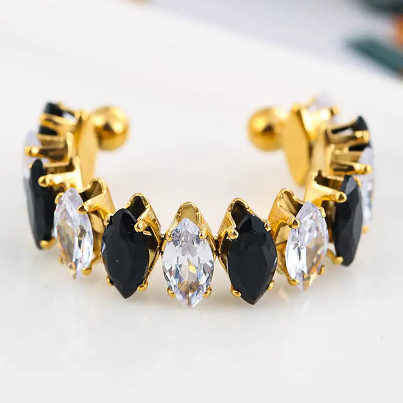 Color Zircon Ins Fashion Ring For Women