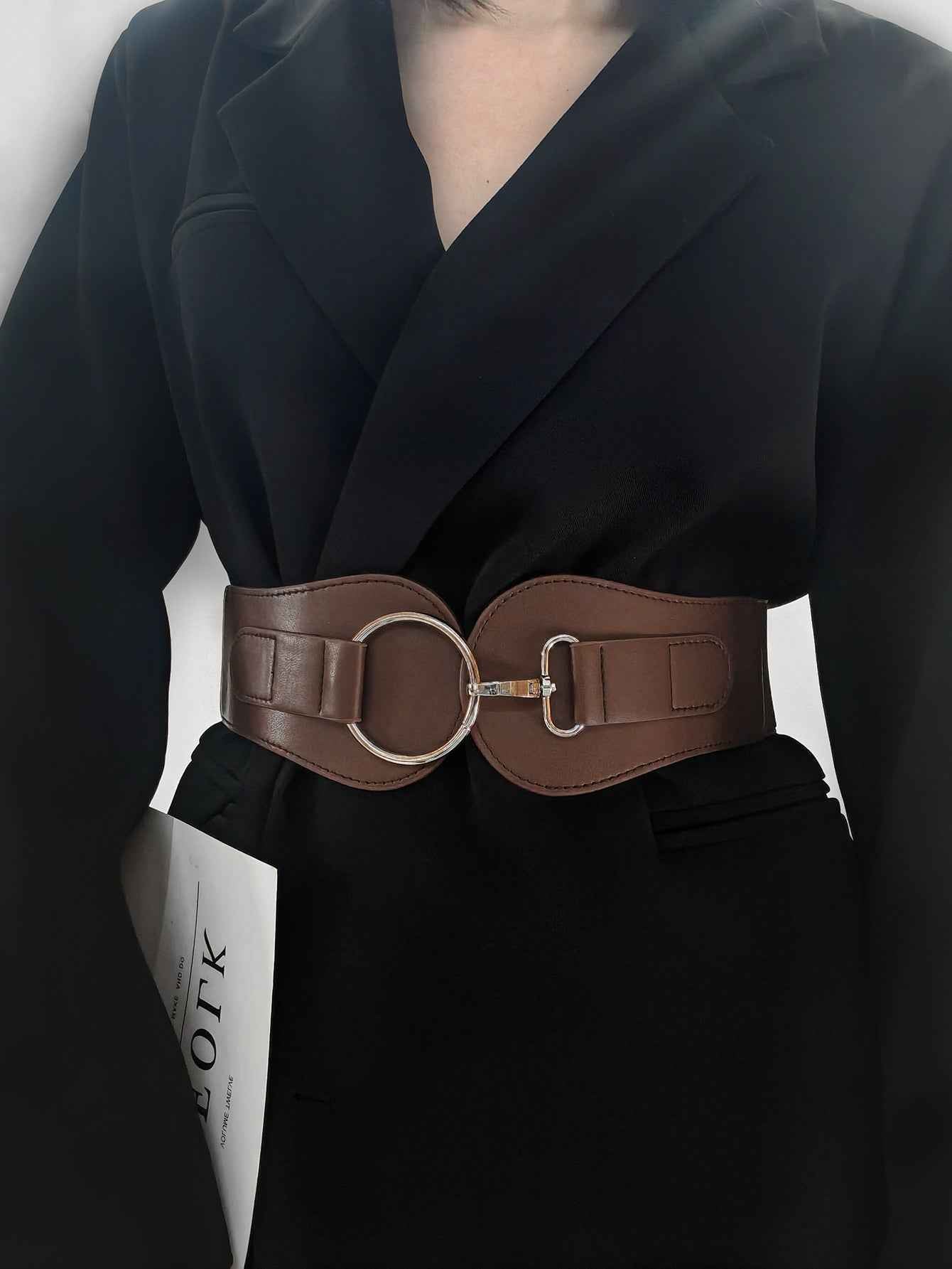 Elastic Wide Belt - Stylish & Durable Accessory