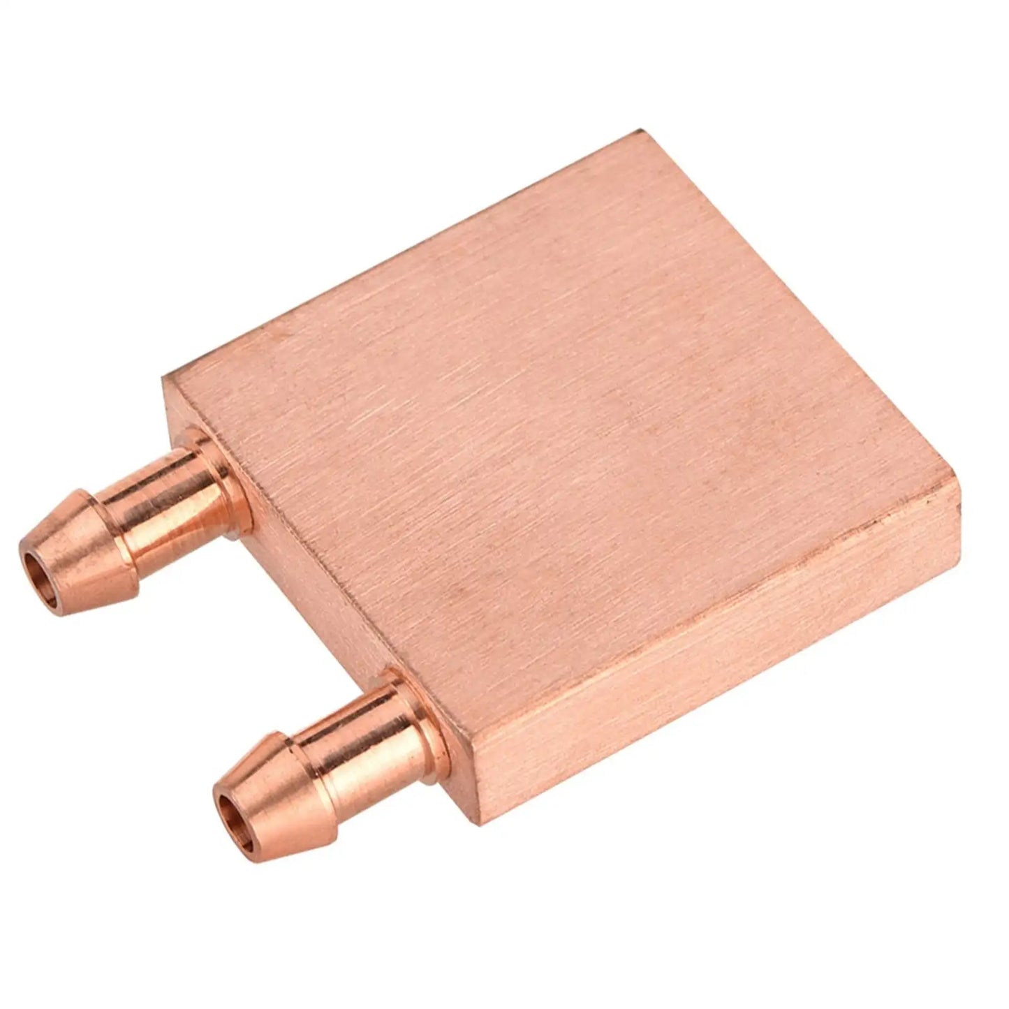 Copper Water Cooling Block for Graphics GPU Head CPU 40 * 40 * 10mm