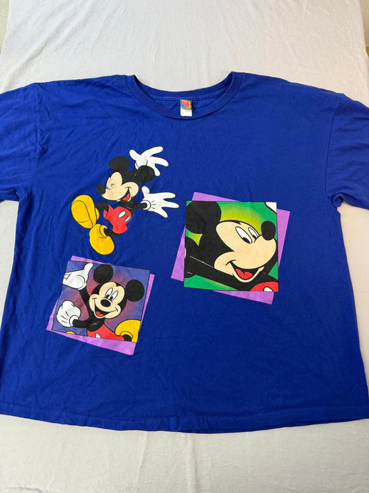 VTG Mickey Mouse T-shirt Mickey Unlimited Disney Tee - 2XL