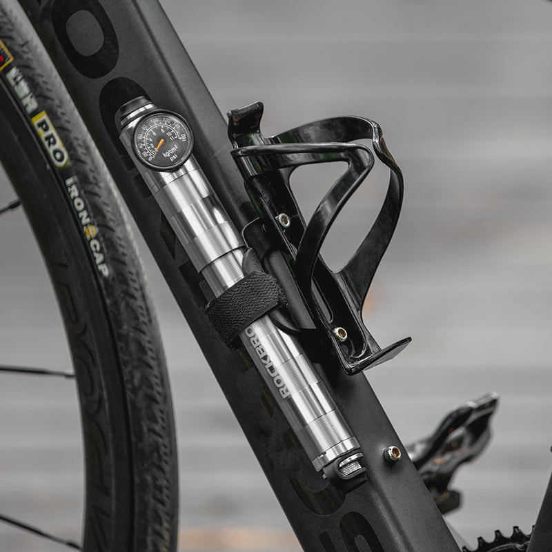 ROCKBROS Ultralight  Bike Tire Shock Mini Pump 160PSI High Pressure