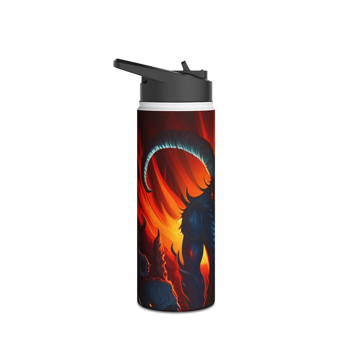 Horny Devil Stainless Steel Water Bottle, Standard Lid - Lizard Vigilante