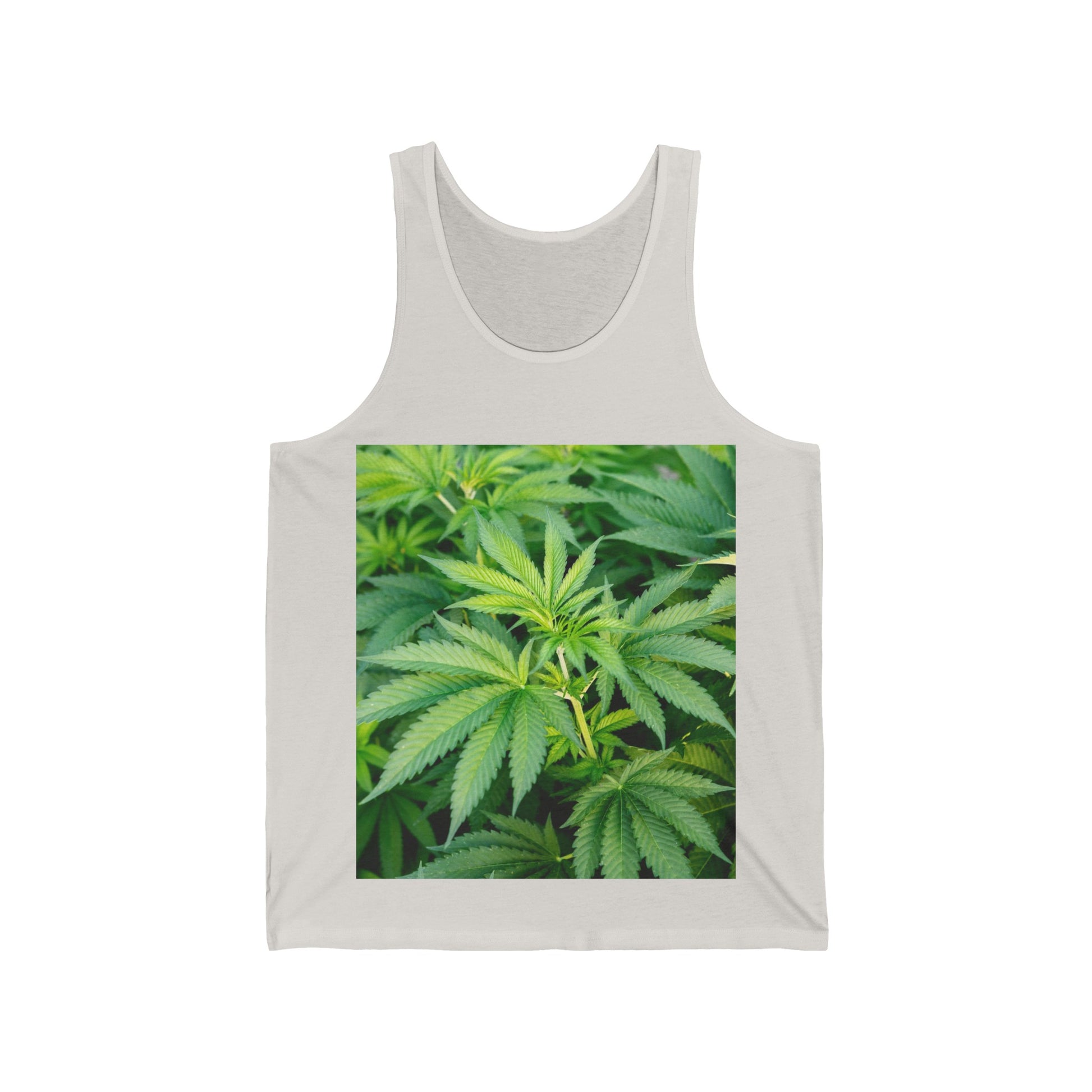 Weed Unisex Jersey Tank Funny Pot Tanktop - Lizard Vigilante