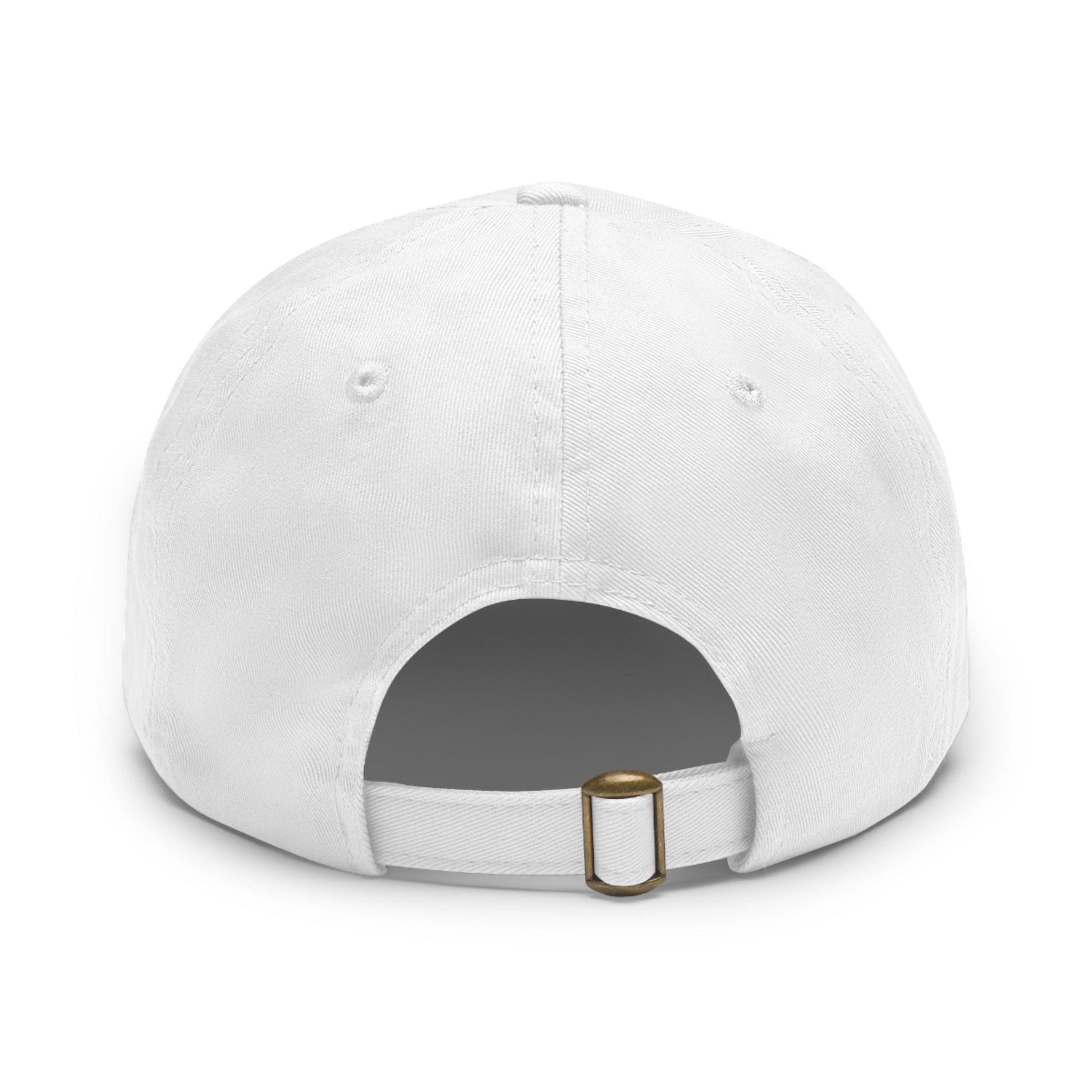 Bride Crew Dad Hat with Leather Patch (Round) - Lizard Vigilante