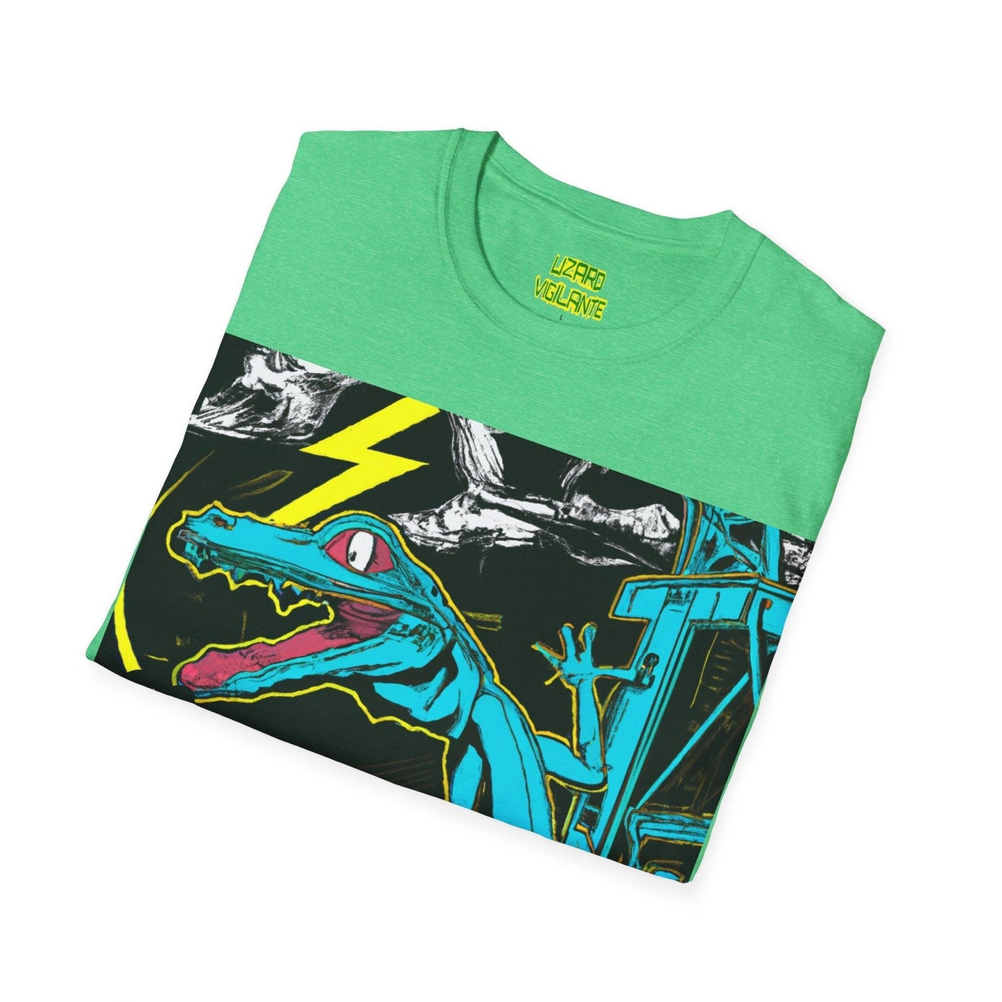 Lizard Vigilante Cens Unisex Softstyle T-Shirt - Lizard Vigilante