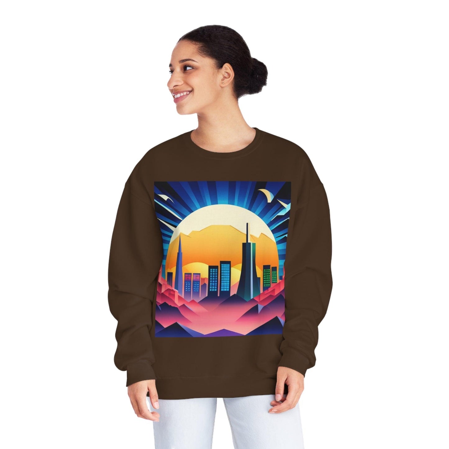 City High Unisex NuBlend® Crewneck Sweatshirt - Lizard Vigilante