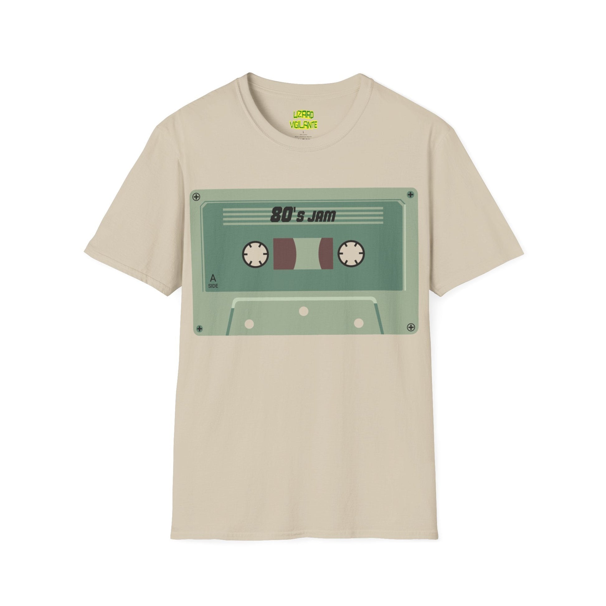80's Jam Unisex Softstyle T-Shirt - Lizard Vigilante