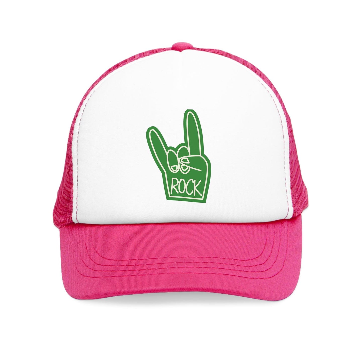 Dio Rock Hand Gesture Mesh Cap - Lizard Vigilante