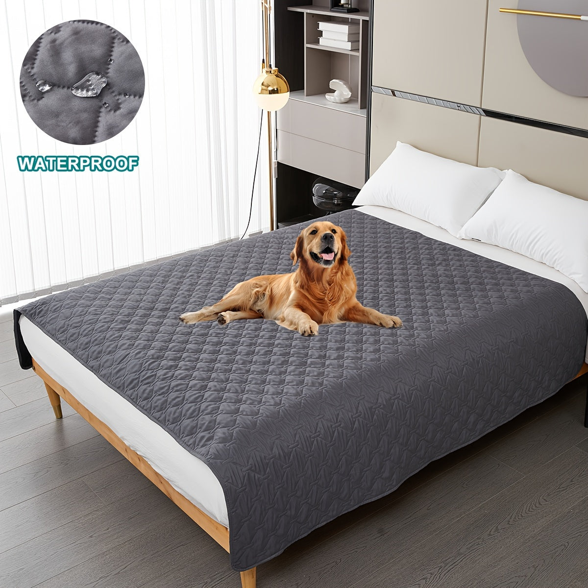 1pc Waterproof And Non-slip Mattress Protector Dog Bed Cover Pet Blanket Sofa, Sofa Cover Bed Pad Protective Cover Dog, Pet, Cat Furniture Protective Cover