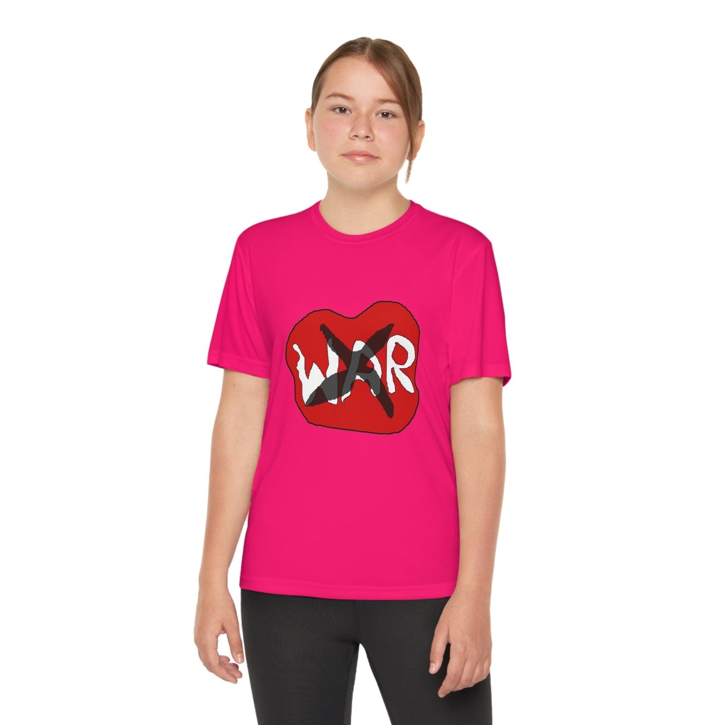 No War Logo Youth Competitor Tee - Lizard Vigilante