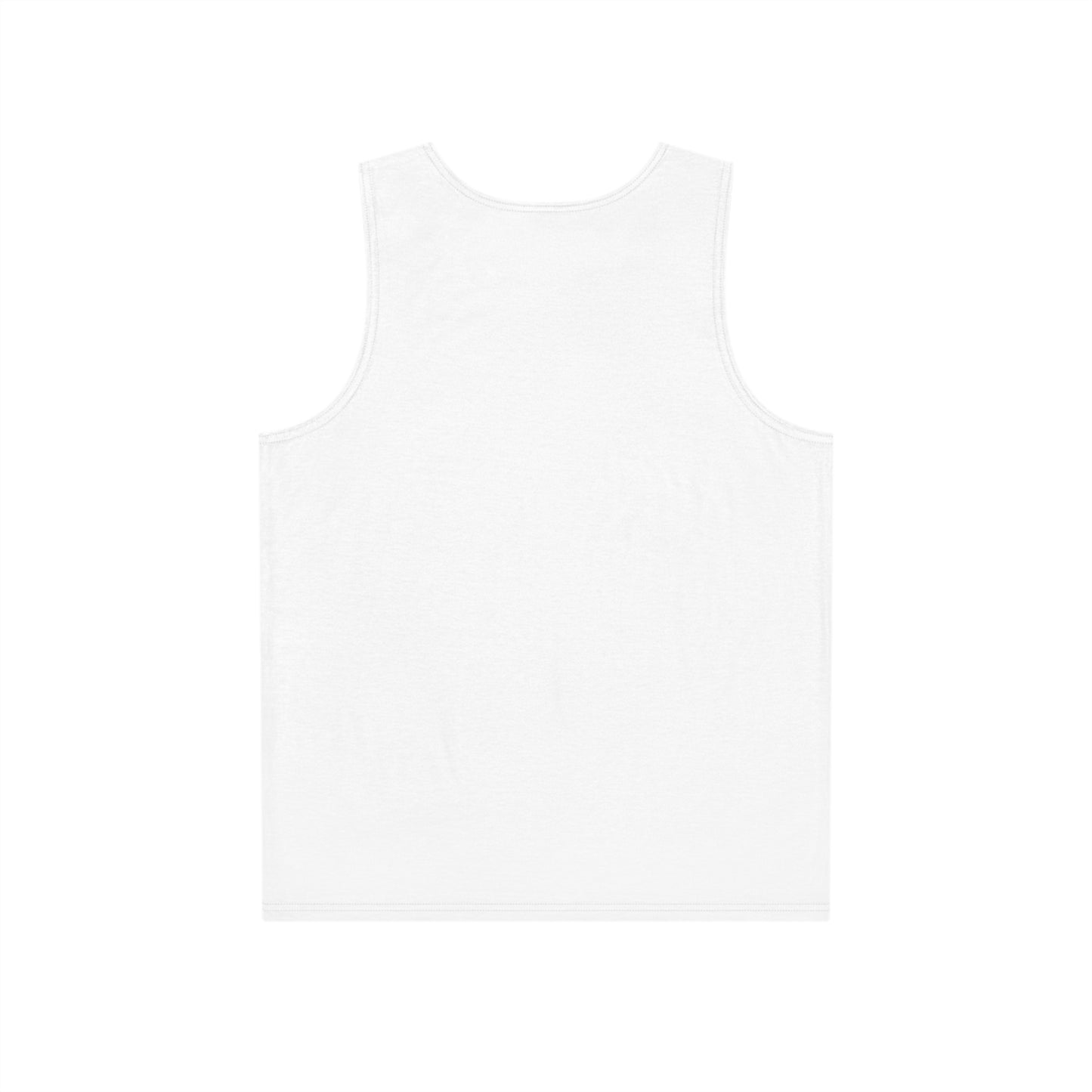 Colorful Chameleon Watercolor Men's Tank Top — Artistic Summer Graphic Tee