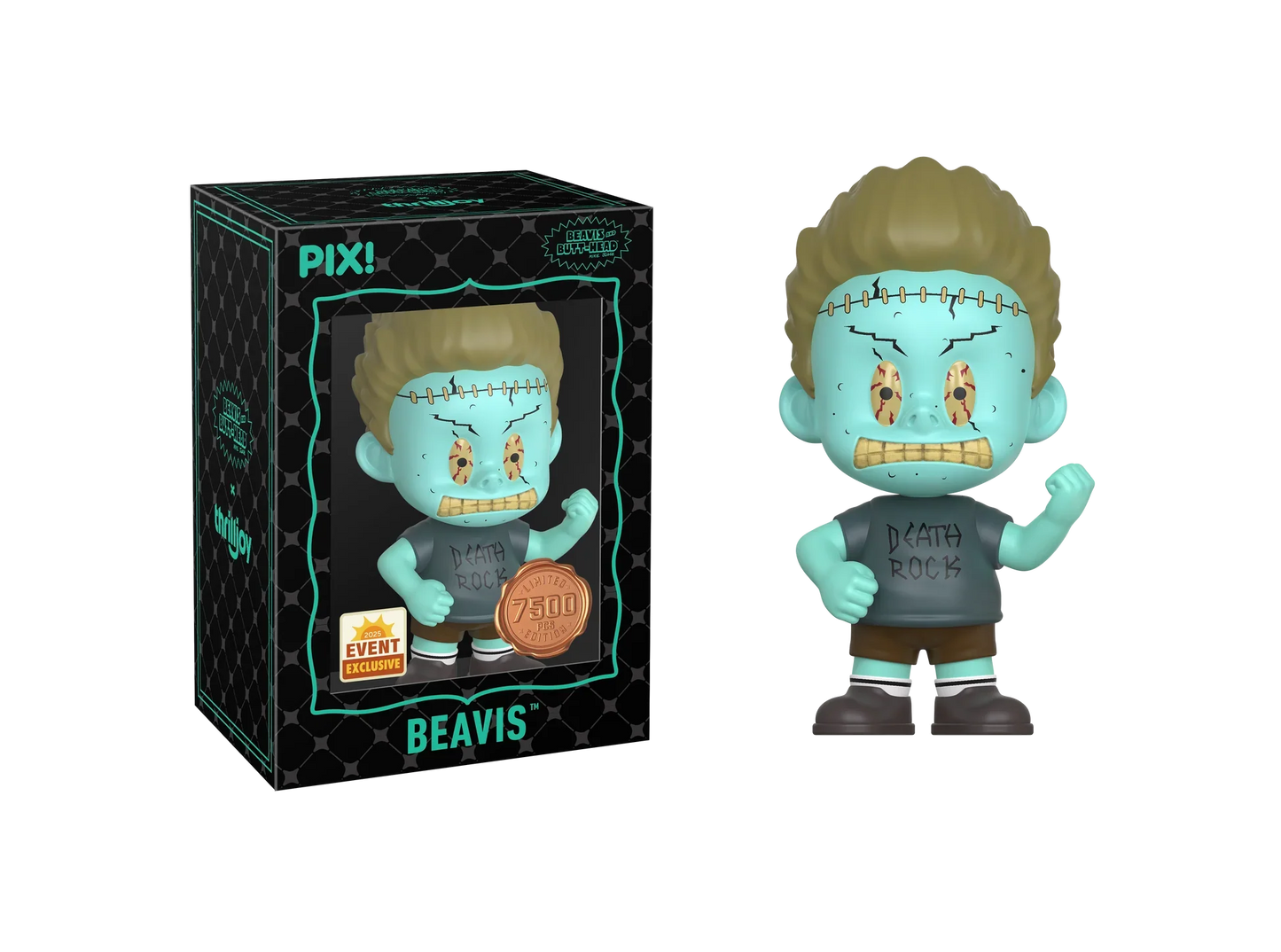 [Thrilljoy] [EXCLUSIVE] MTV's Beavis and Butt-Head - Beavis LE7500 PIX Vinyl Figure (1 in 6 Chance at Chase)