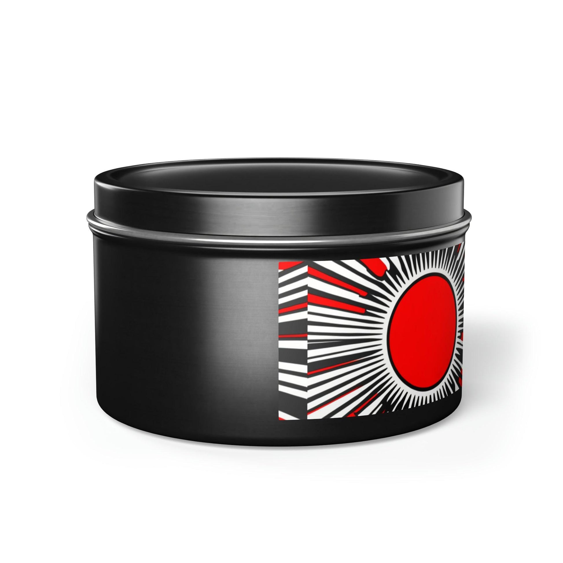 Red Circ Tin Candles - Lizard Vigilante