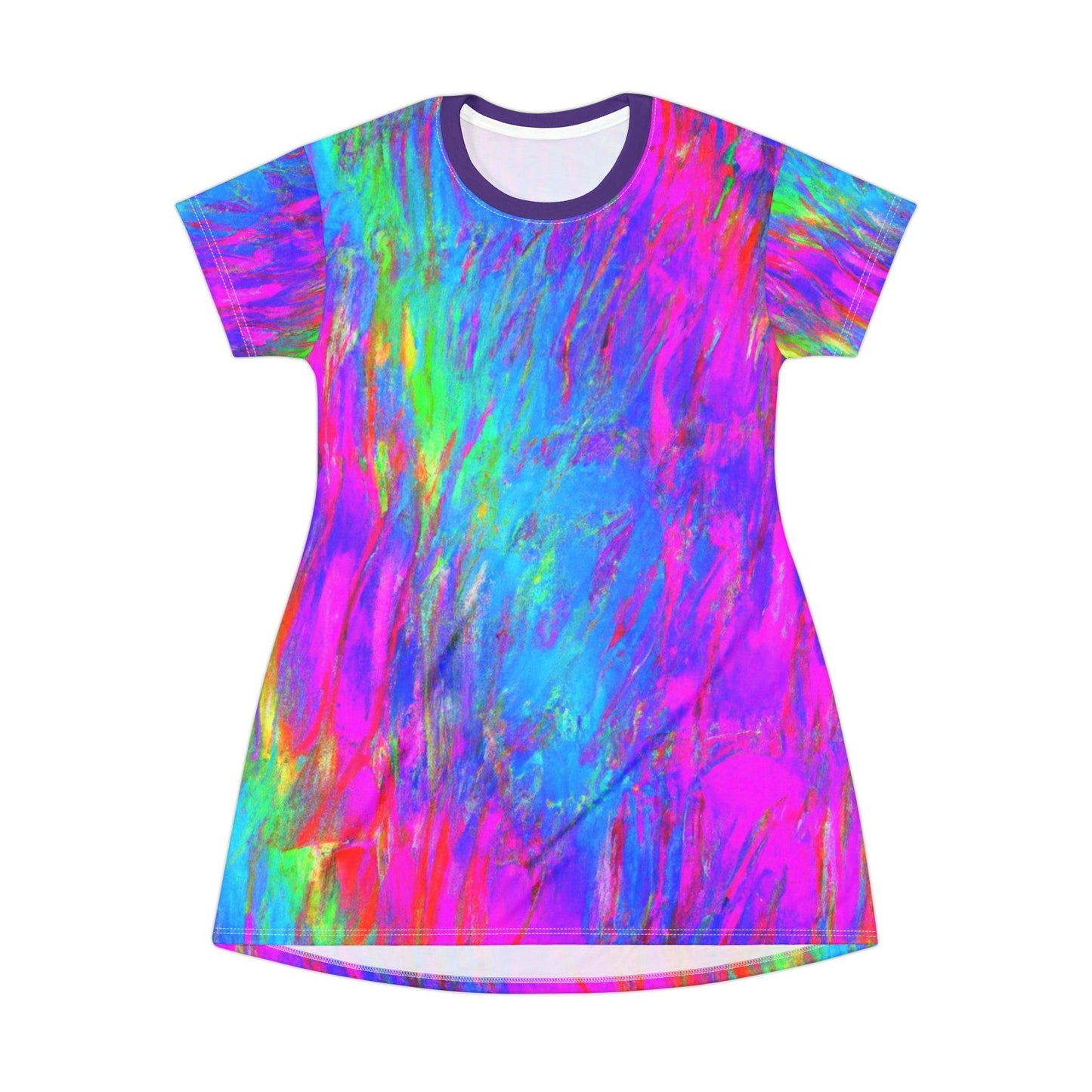 Supercolor Gel T-Shirt Dress - Lizard Vigilante