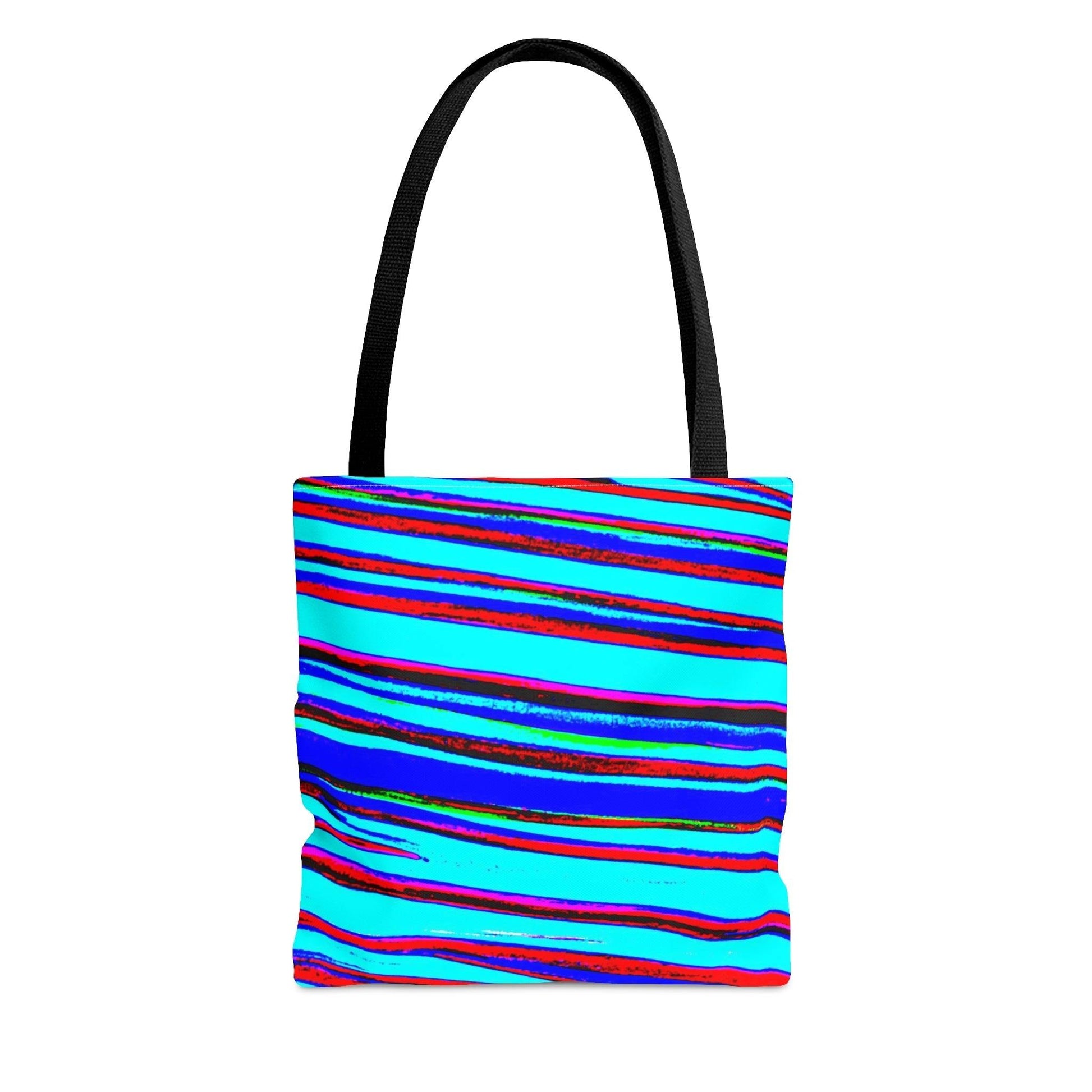 Strips Tote Bag - Lizard Vigilante