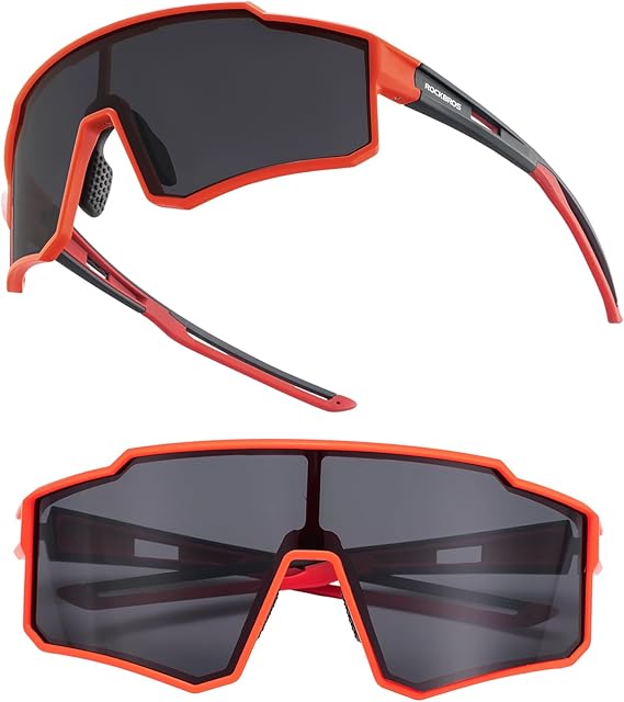 ROCKBROS Polarized Cycling Sunglasses UV400 Protection TR90 Frame Unisex