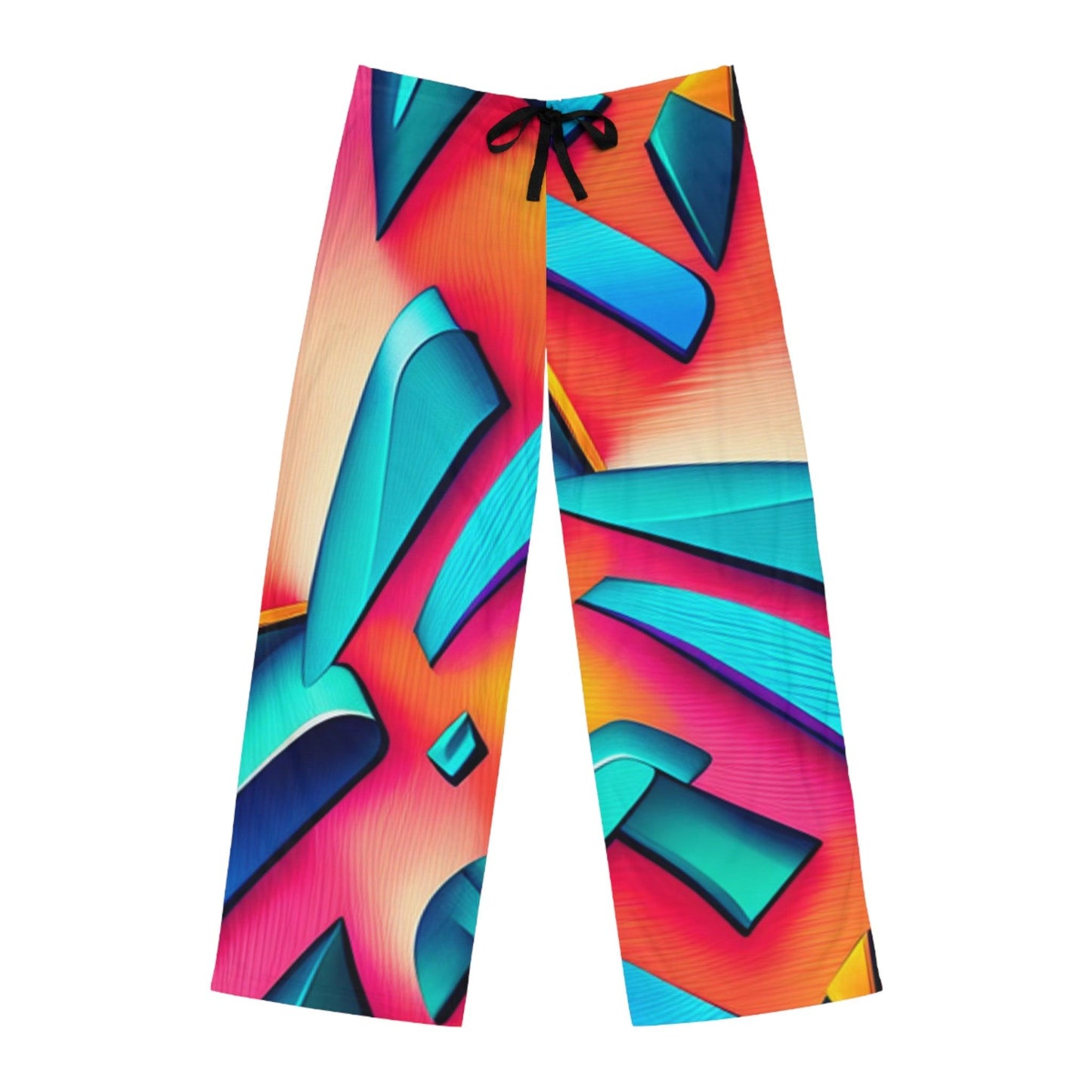 Geom Color Men's Pajama Pants - Lizard Vigilante