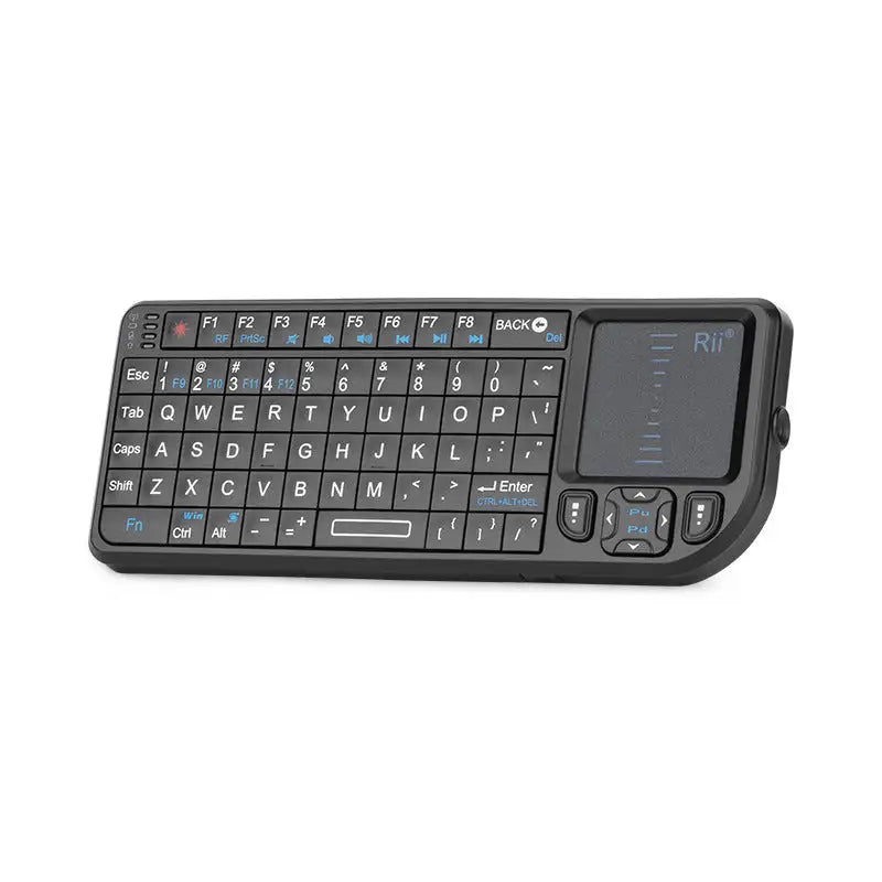 Mini Wireless Keyboard with Backlight Laser Pointer Multimedia for TV Computer