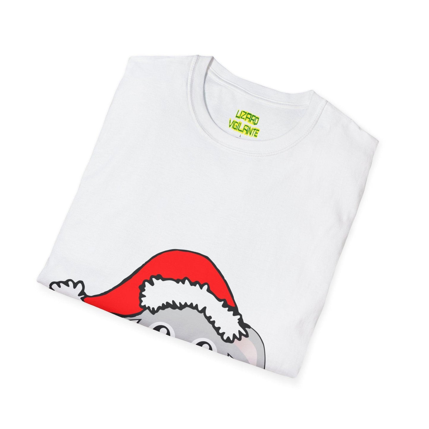 Santa Dog Unisex Softstyle T-Shirt - Lizard Vigilante