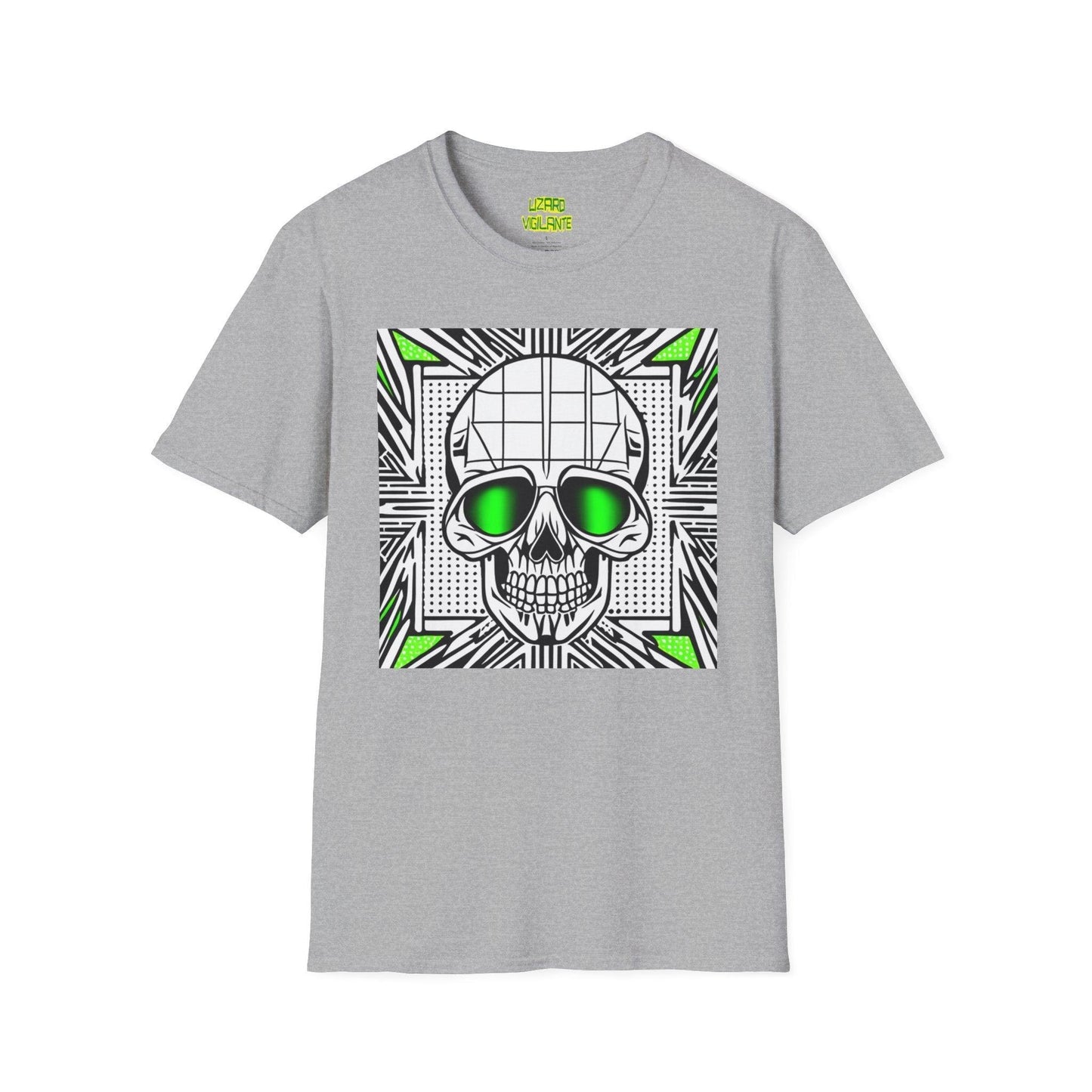 Skull Survey Unisex Softstyle T-Shirt - Lizard Vigilante