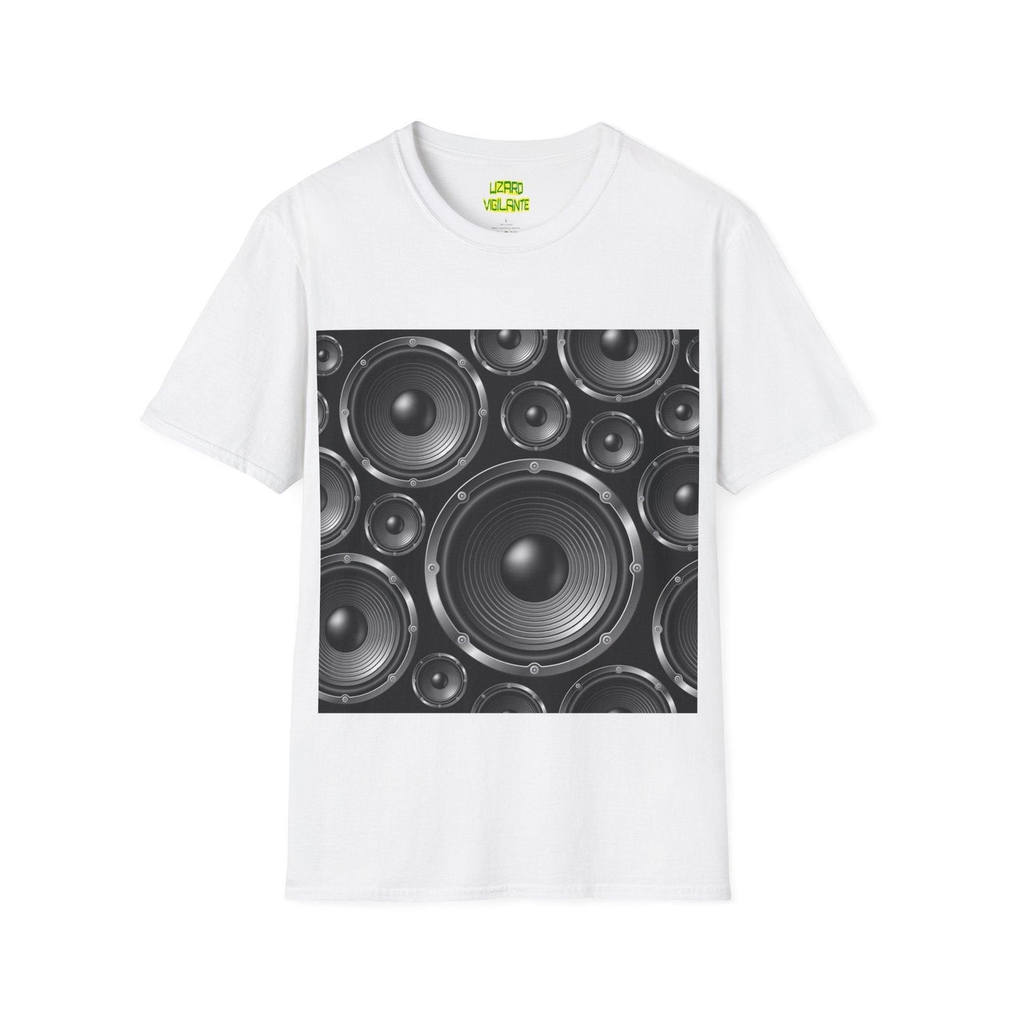 Bluetooth Speakers Unisex Softstyle T-Shirt - Lizard Vigilante