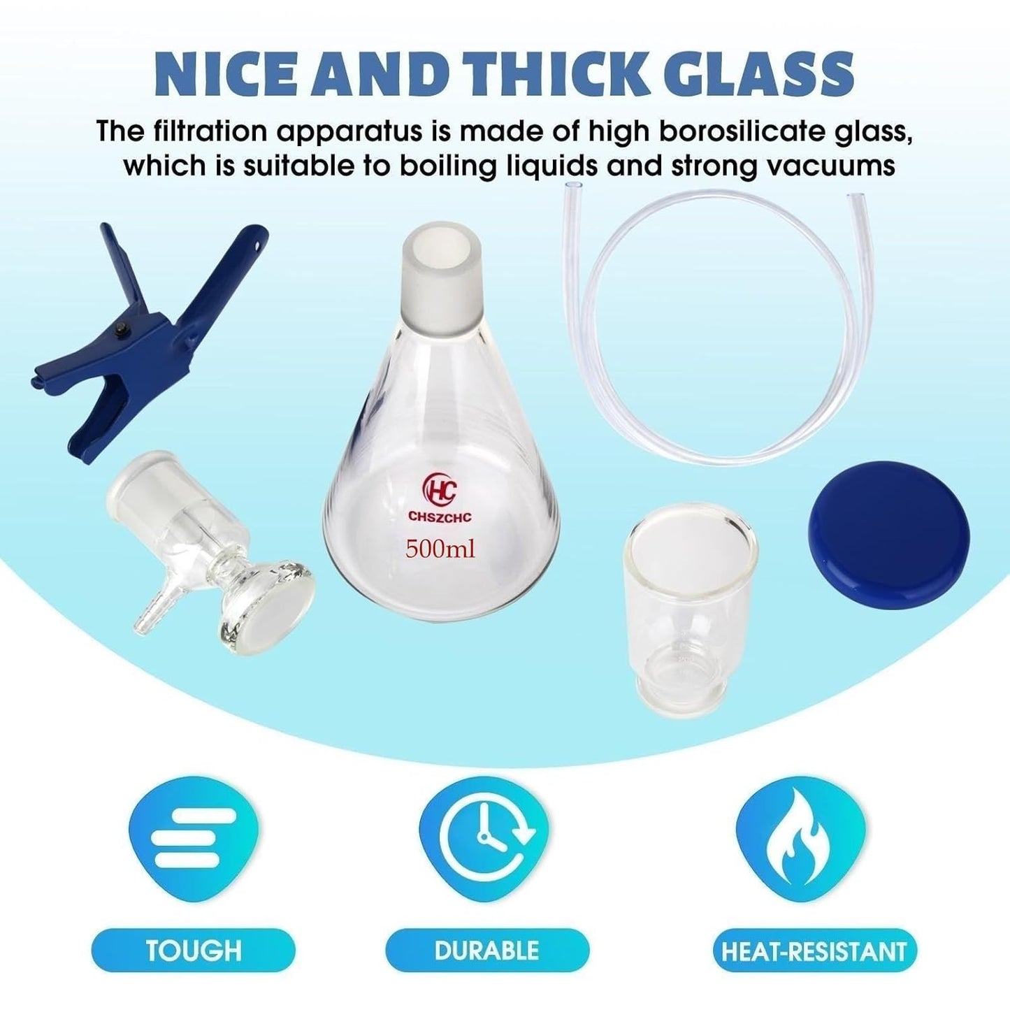 Complete Precious Metal Filtration Kit – Vacuum Filtration System + 94mm Filter Papers