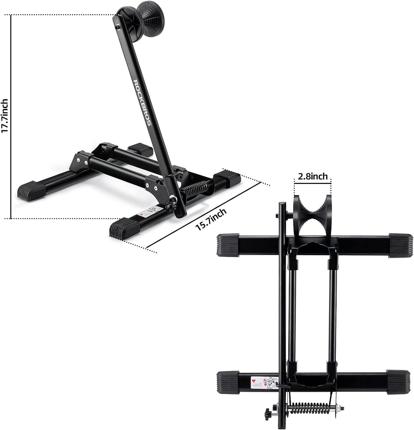 ROCKBROS Foldable Bike Stand Floor for 20” - 29” Wheels