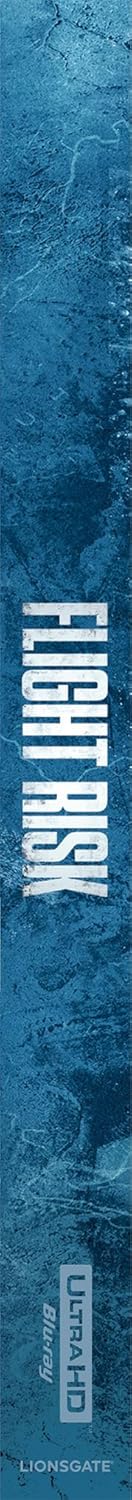 Flight Risk Limited Edition Steelbook [4K + Blu-Ray + Digital]