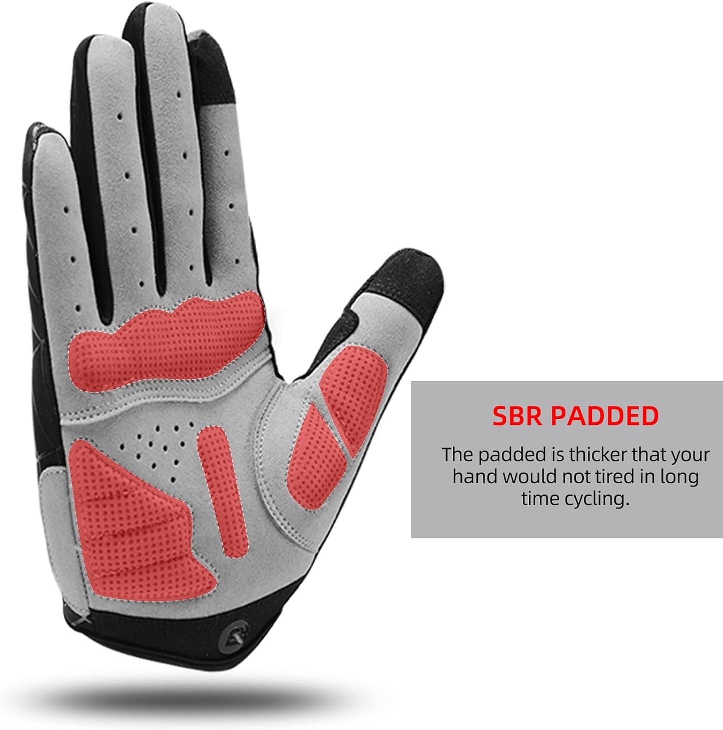ROCKBROS Windproof Touch Screen Riding MTB Bike Gloves