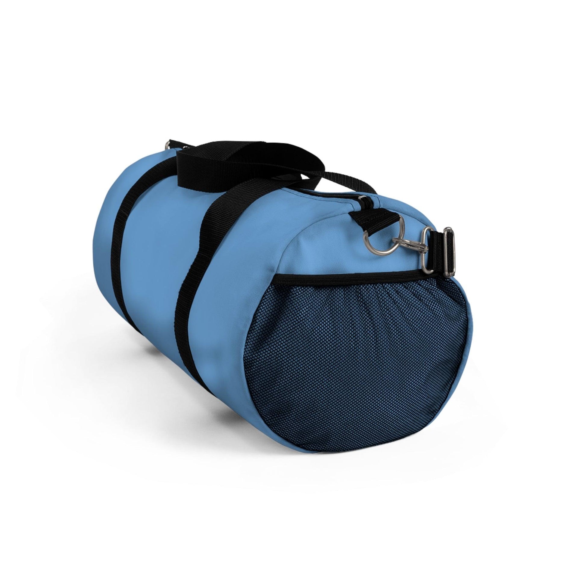 Light Blue Duffel Bag - Lizard Vigilante