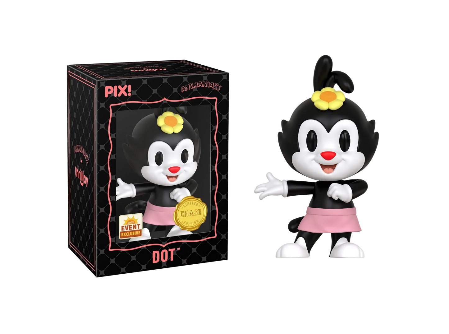 [Thrilljoy] [EXCLUSIVE] Animaniacs - Wakko LE6000 PIX Vinyl Figure (1 in 6 Chance at Chase)