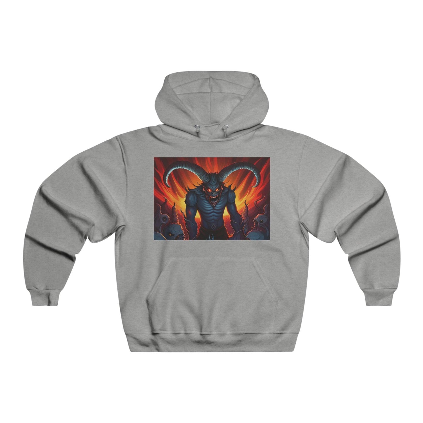 Horny Devil Men's NUBLEND® Hooded Sweatshirt - Lizard Vigilante