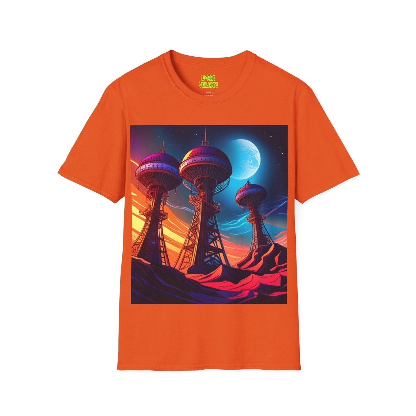 Interplanetary Transmission Unisex Softstyle T-Shirt - Lizard Vigilante