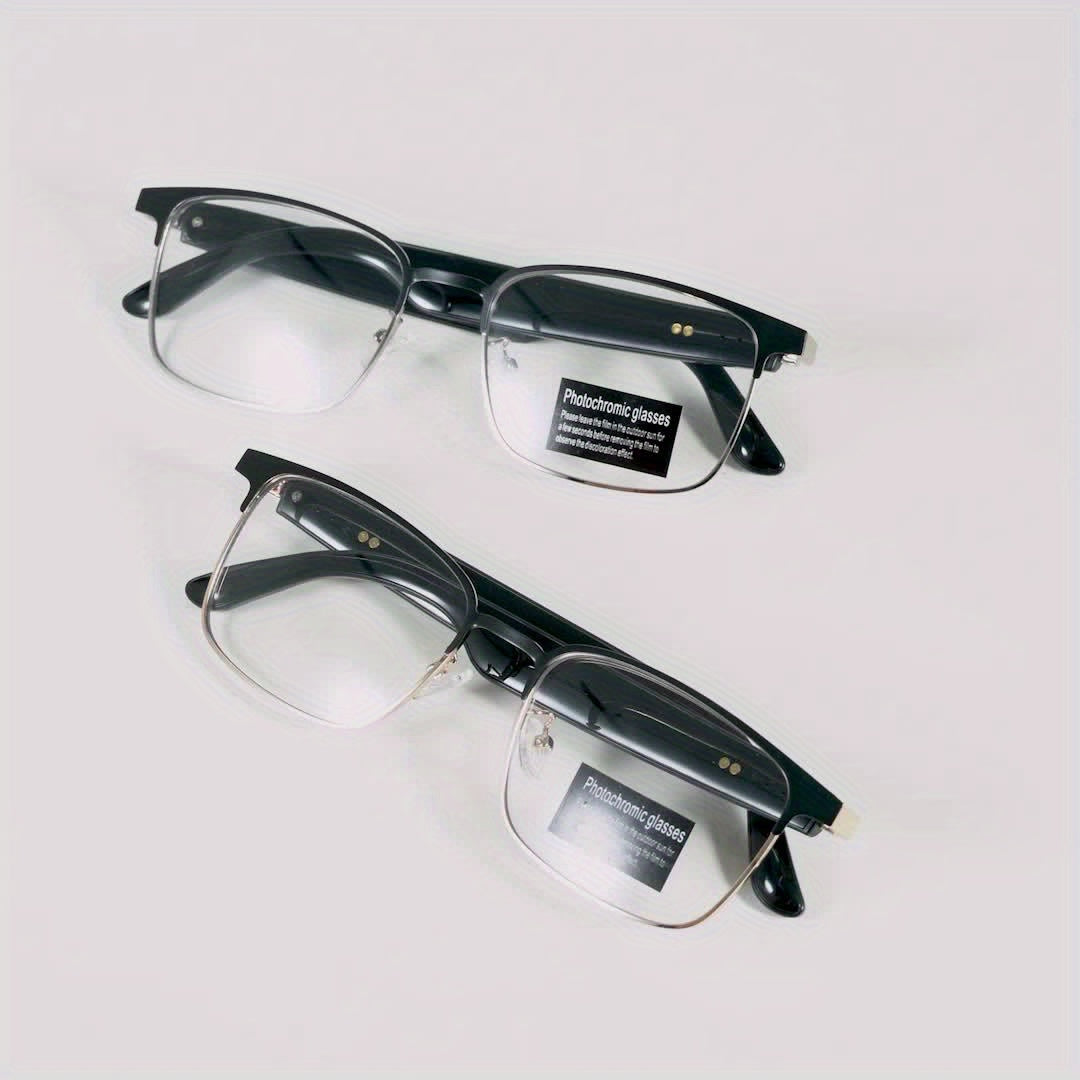 Smart Audio Glasses with Automatic Dimming Lenses - Hi-Fi Music and Voice Calling - Premium smart glasses from Lizard Vigilante - Just $55.99! Shop now at Lizard Vigilante