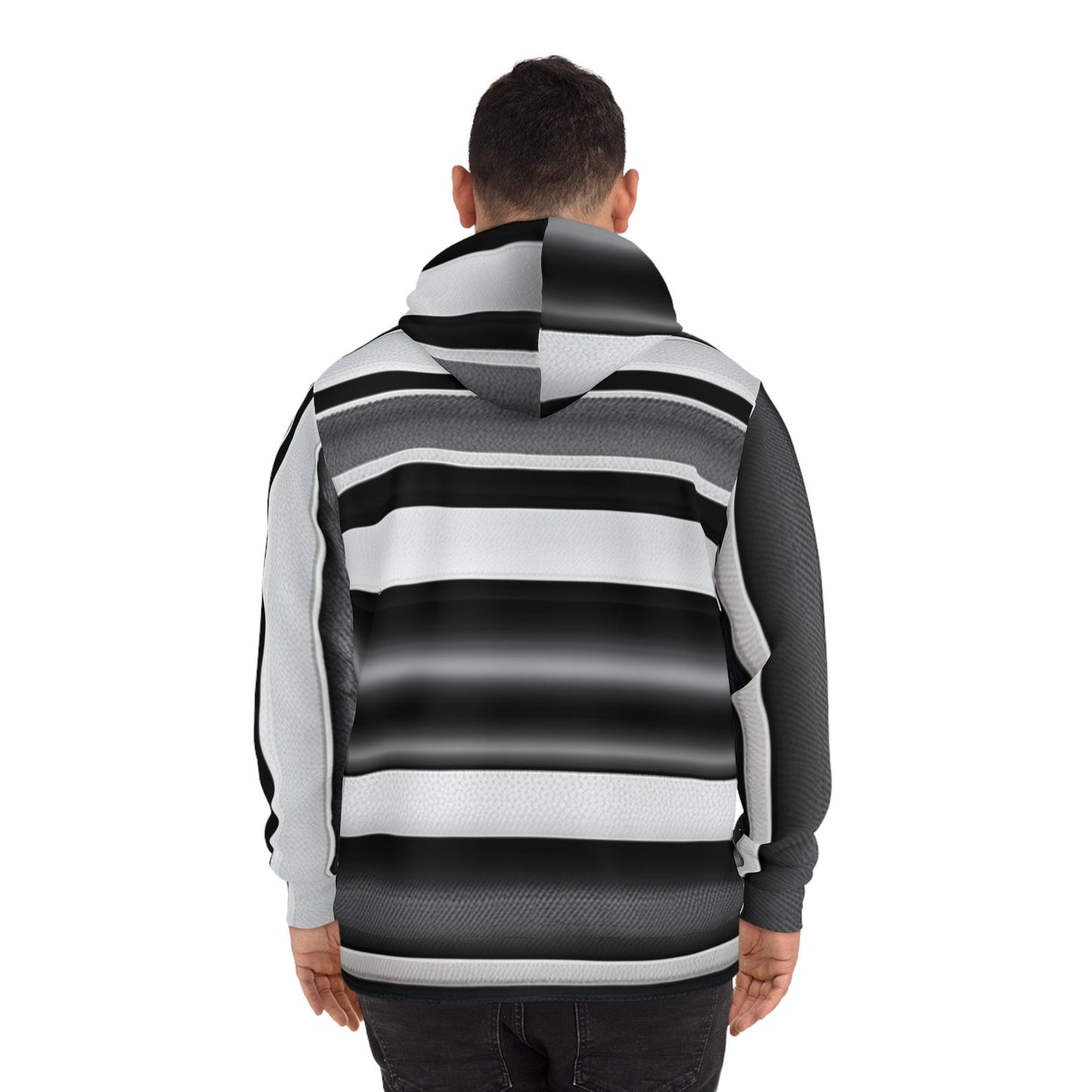 Stripe Type Fashion Hoodie - Lizard Vigilante