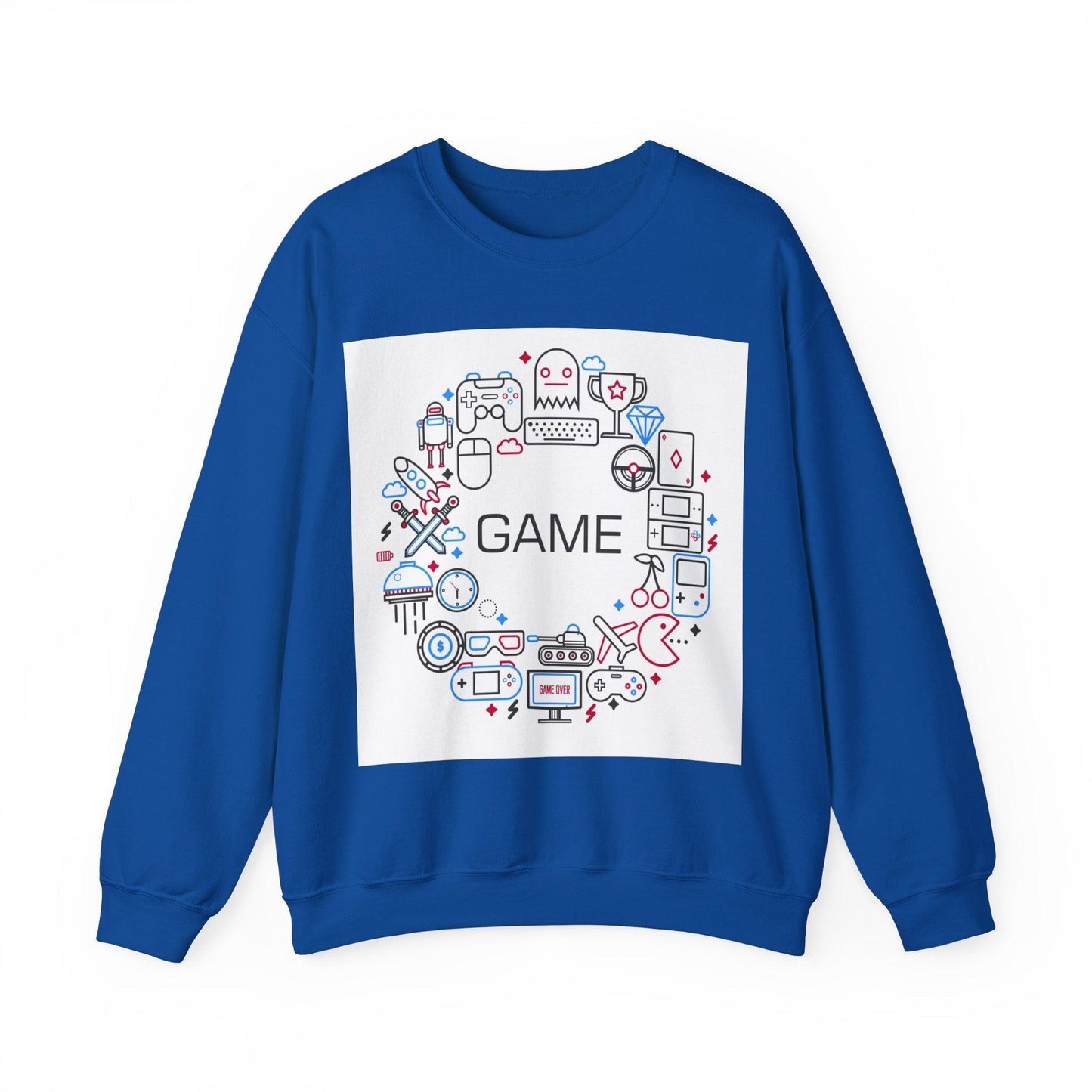 Video Game Unisex Heavy Blend™ Crewneck Sweatshirt - Lizard Vigilante