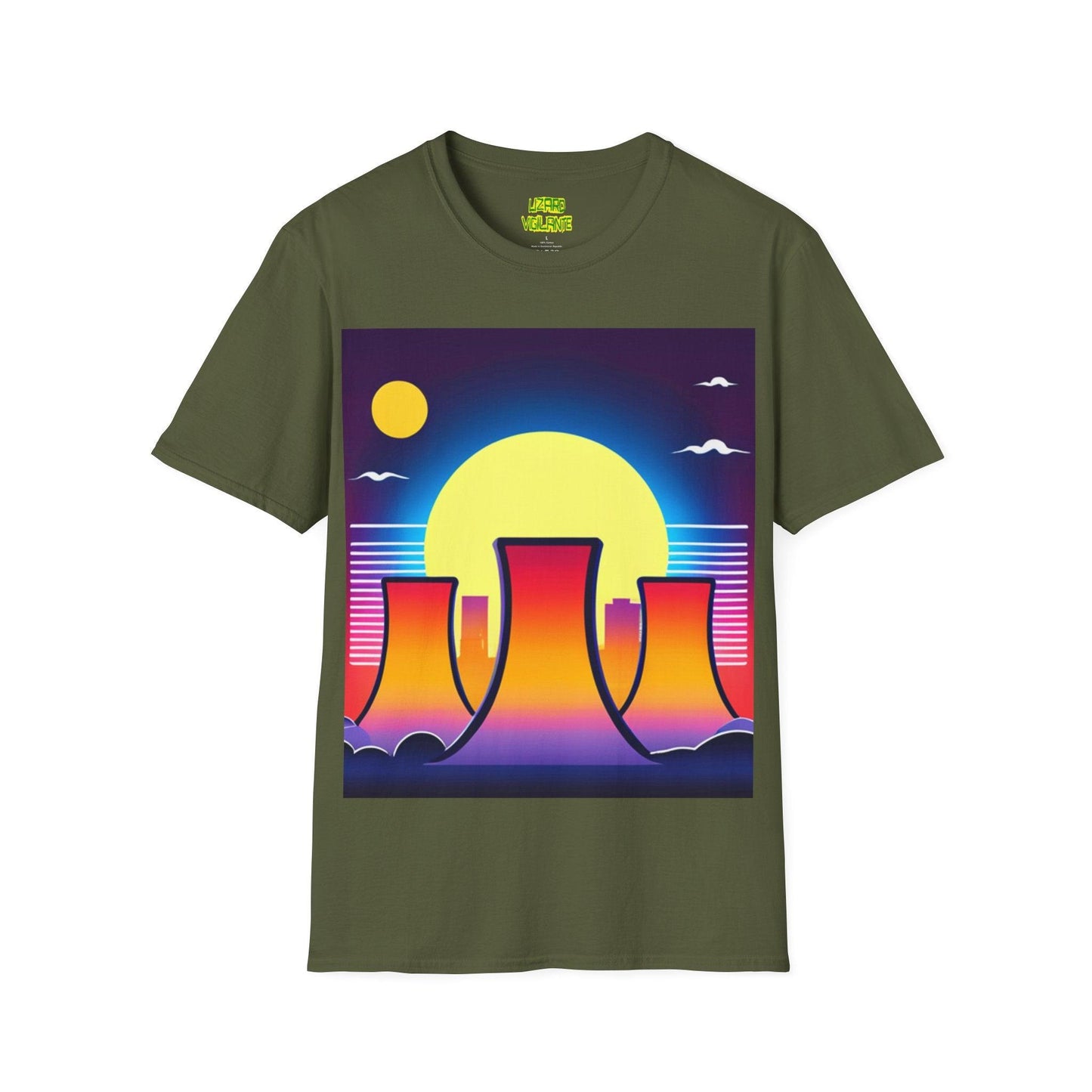 Eclipsed Sevened Unisex Softstyle T-Shirt - Lizard Vigilante