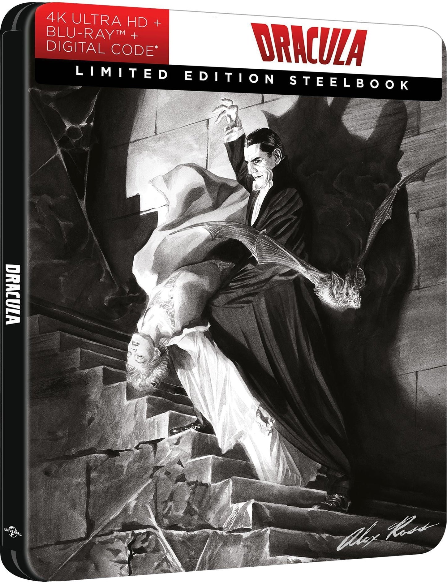 Dracula (1931) Steelbook [4K Ultra HD + Blu-ray + Digital]