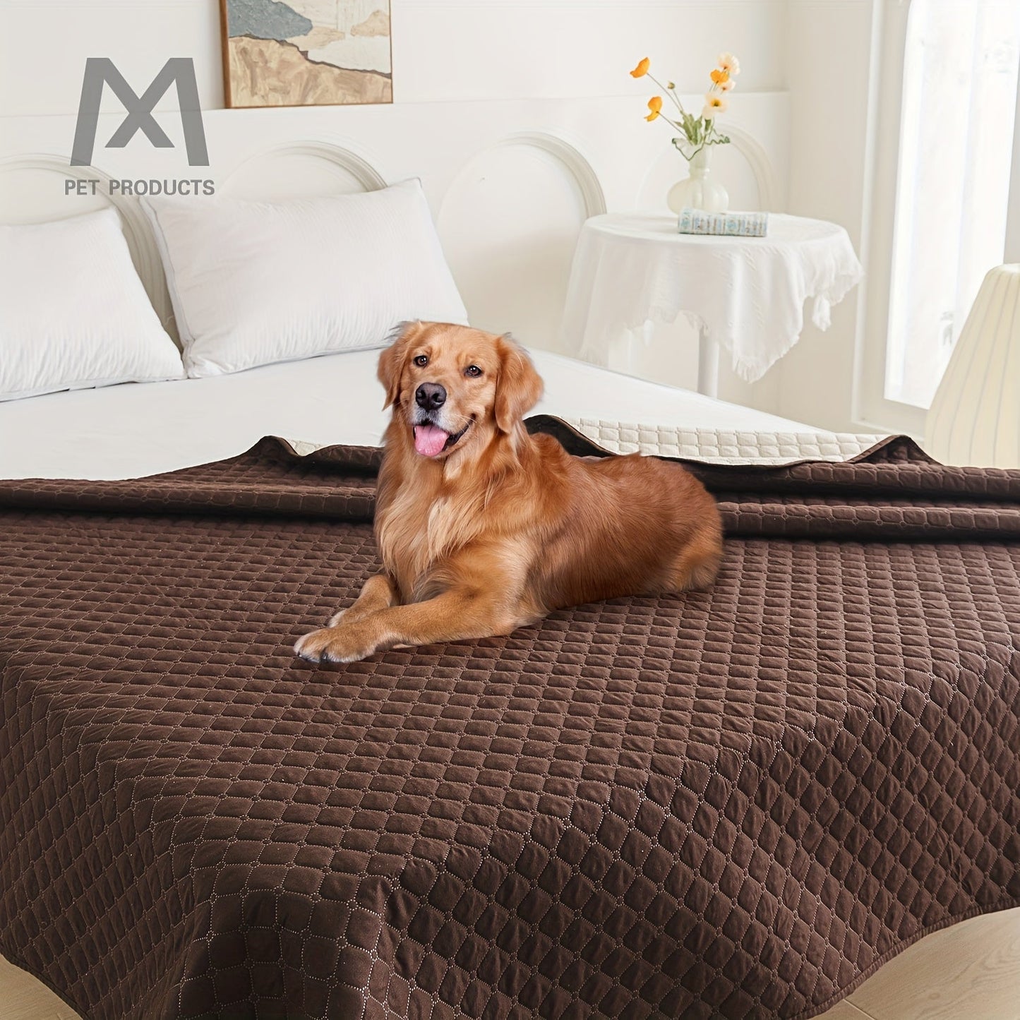 Waterproof non-slip pet mattress, pet blanket, pet furniture mattress, pet sofa waterproof cushion