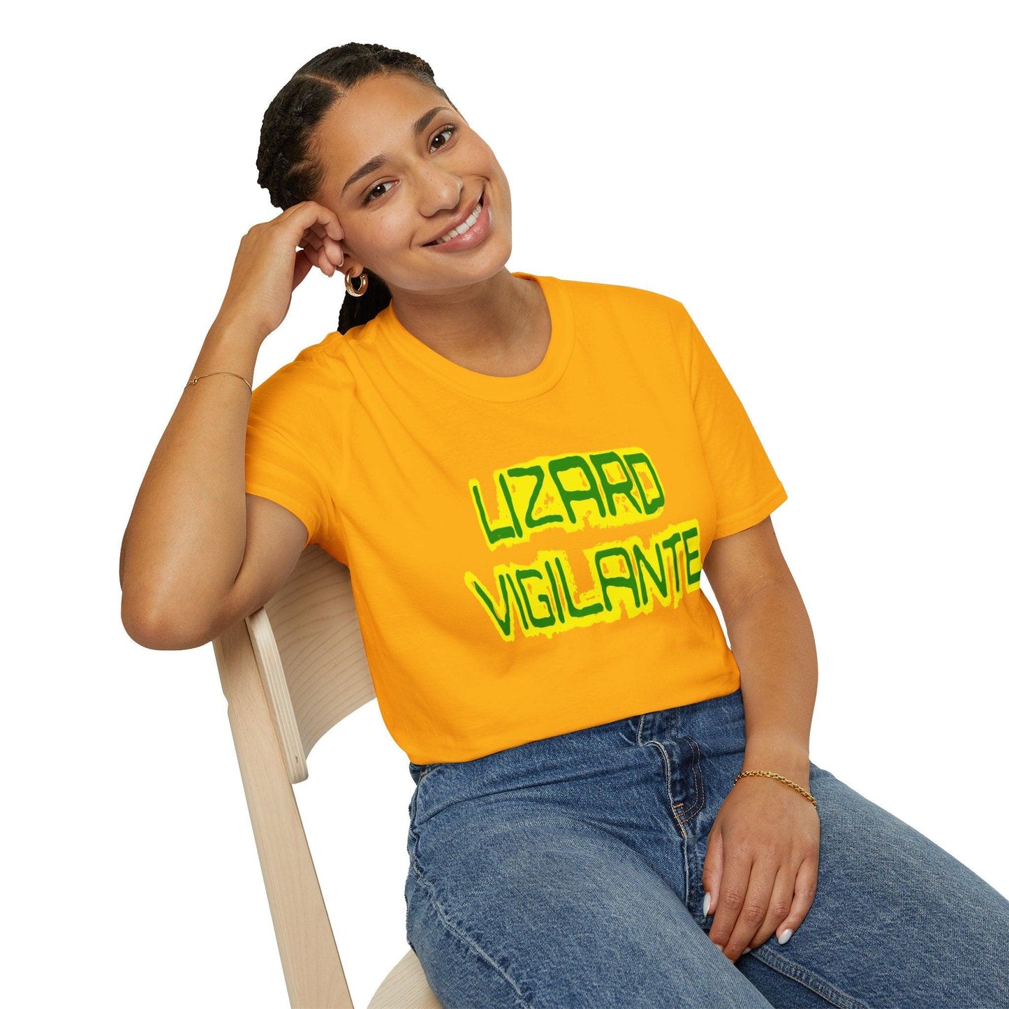 LIZARD VIGILANTE Unisex Softstyle T-Shirt - Lizard Vigilante