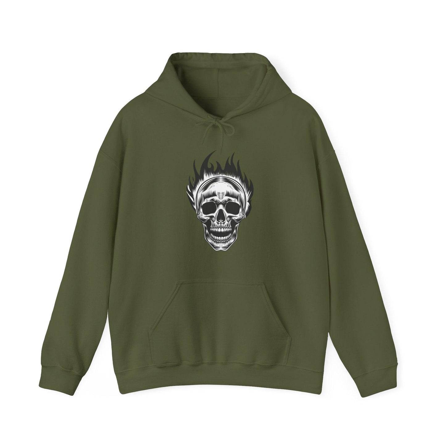 Blazed Unisex Heavy Blend™ Hooded Sweatshirt - Lizard Vigilante