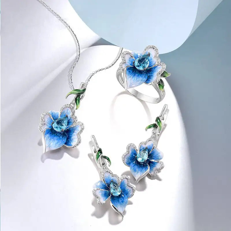Flower Flower Jewelry Suit Petunia