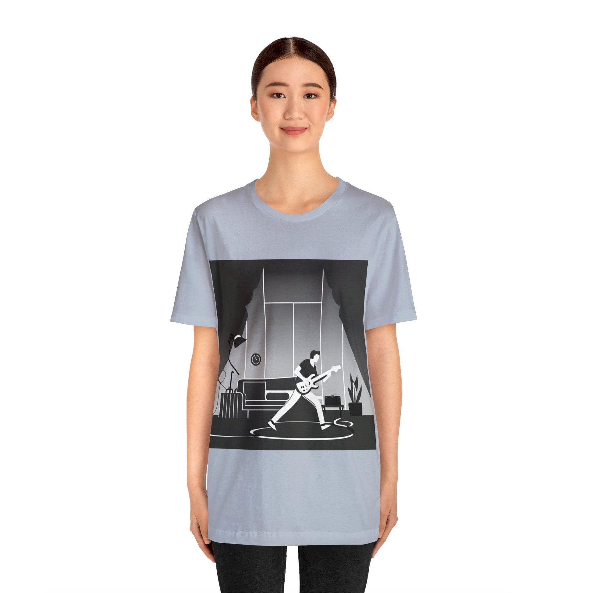 Living Room Jam Unisex Jersey Short Sleeve Tee - Lizard Vigilante