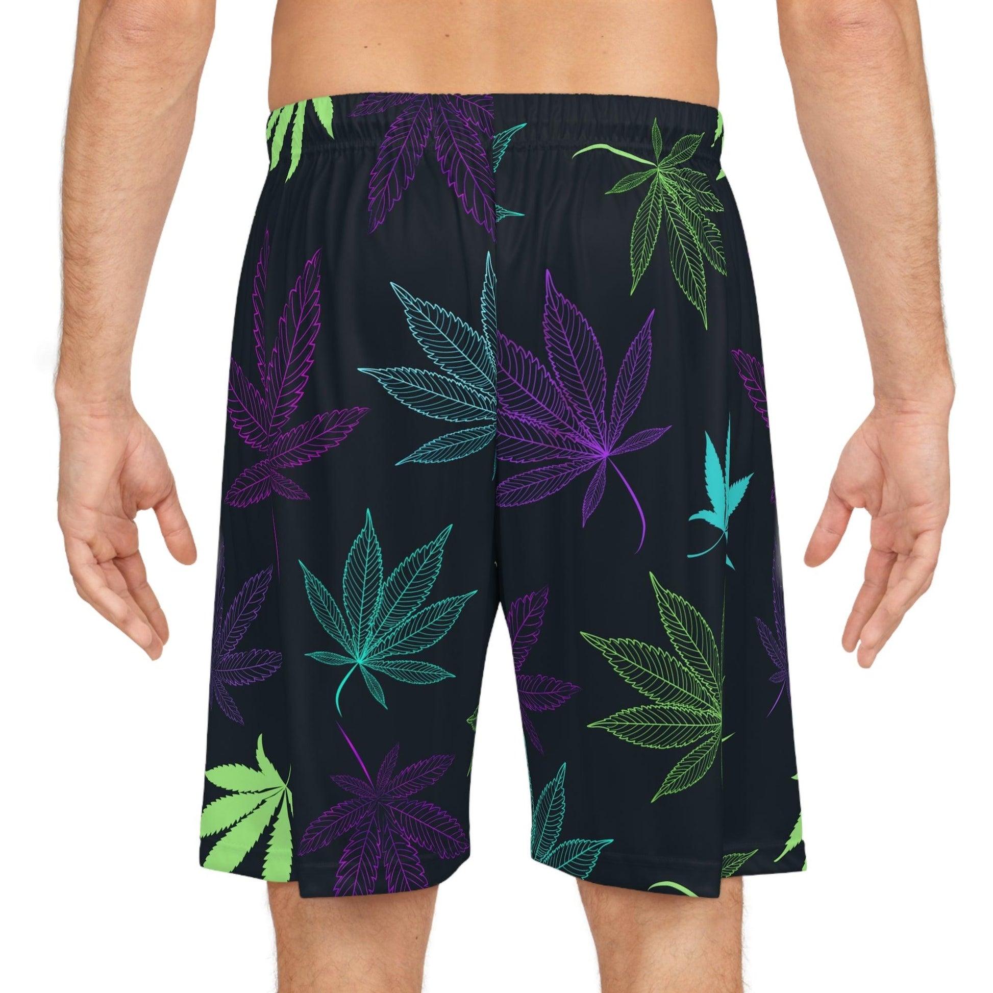 Weed Basketball Shorts - Lizard Vigilante