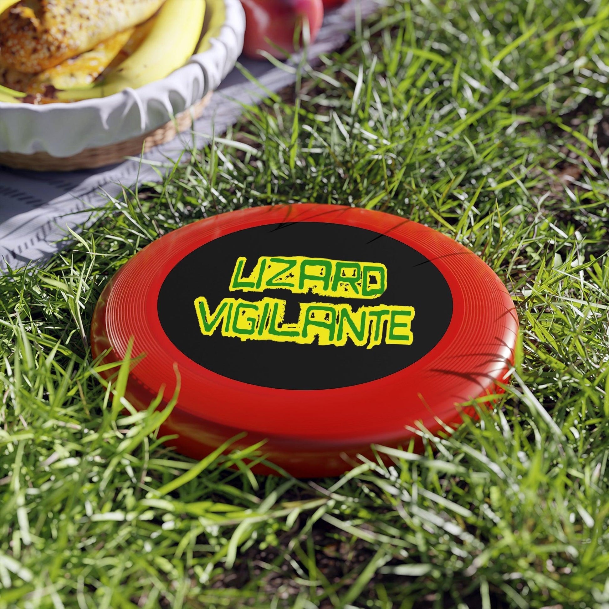 Lizard Vigilante Wham-O Frisbee - Lizard Vigilante