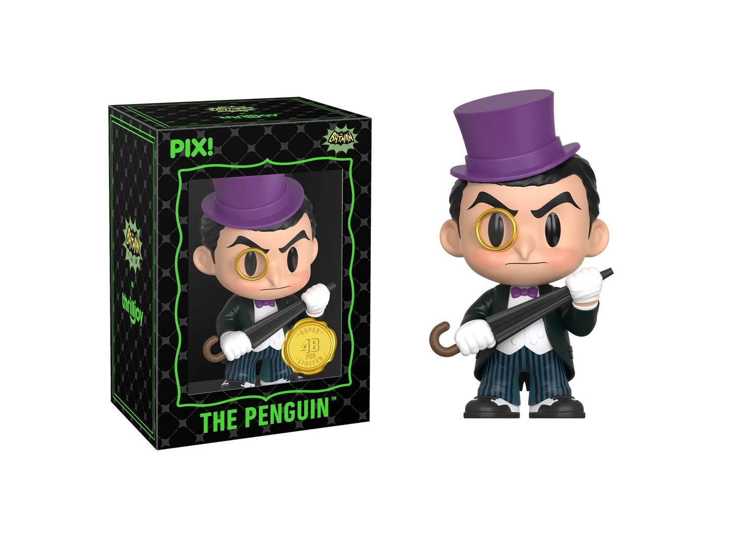 [Thrilljoy] Batman 1966 Series - Batgirl LE6000 PIX Vinyl Figure (1 in 6 Chance at Chase)