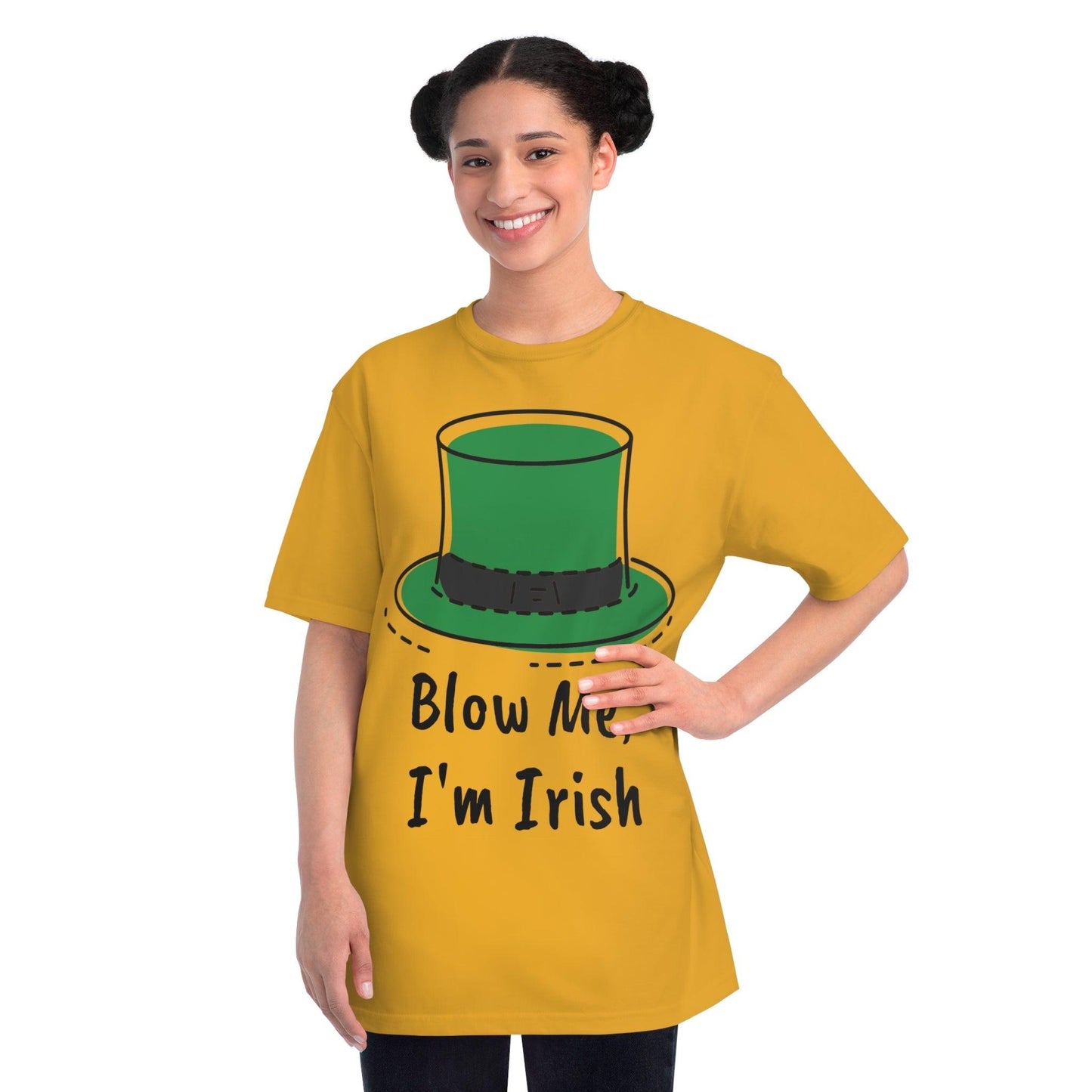 Blow Me, I'm Irish Organic Unisex Classic T-Shirt - Lizard Vigilante